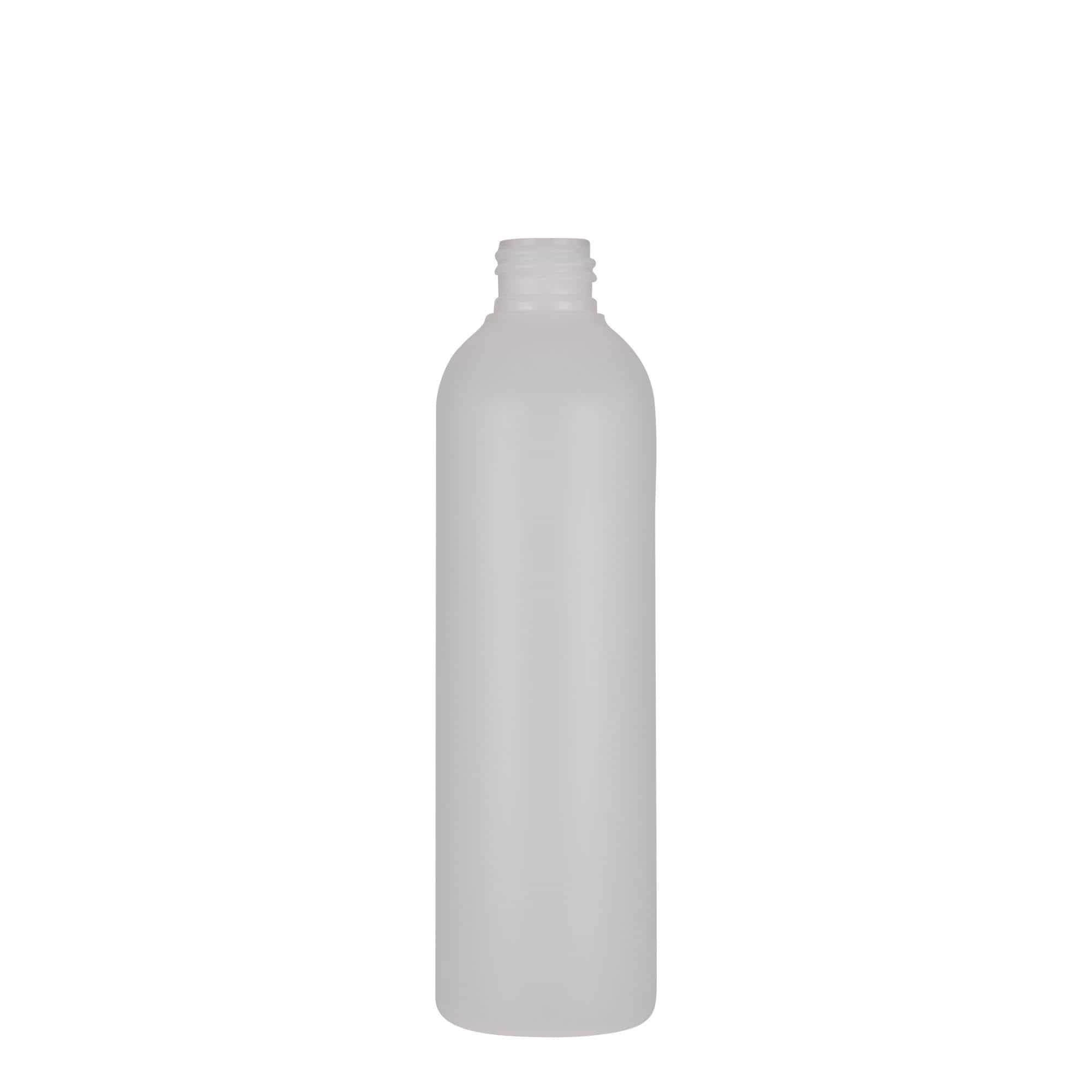 250 ml Kunststoffflasche 'Tuffy', HDPE, natur, Mündung: GPI 24/410