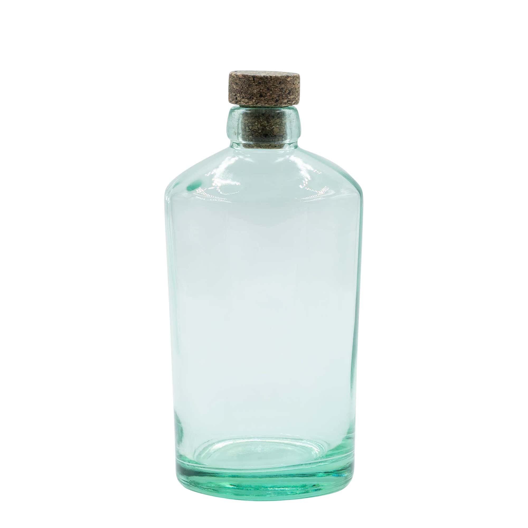 700 ml Glasflasche 'Barrel', Mündung: Kork