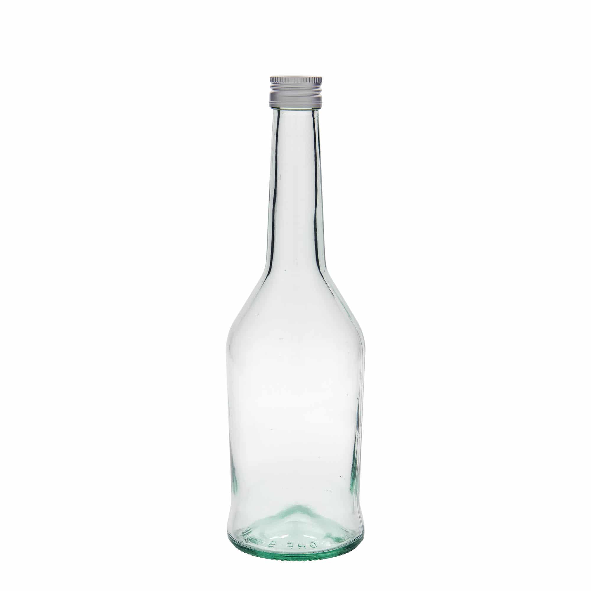 500 ml Glasflasche Spirituosenflasche, Mündung: PP 28