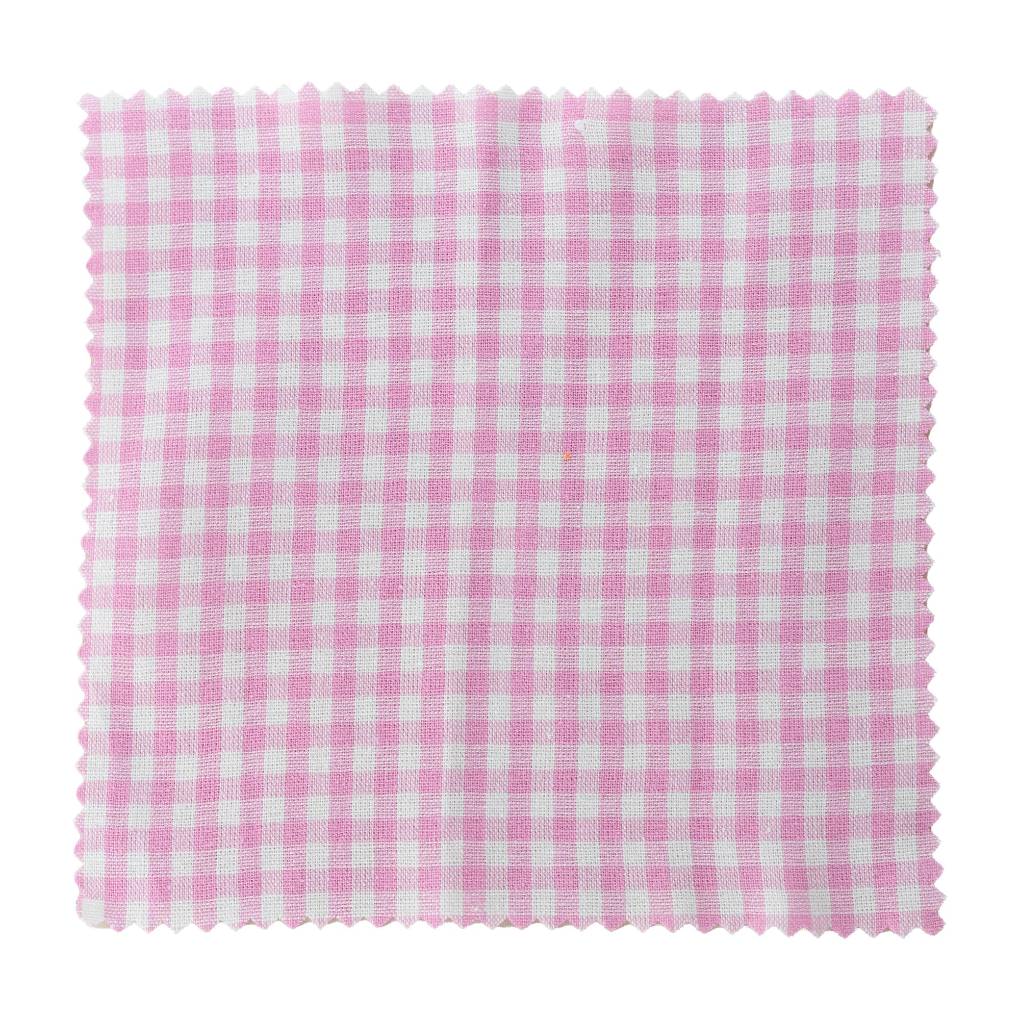 Stoffdeckchen kariert 15x15, quadratisch, Textil, pink, Mündung: TO58-TO82