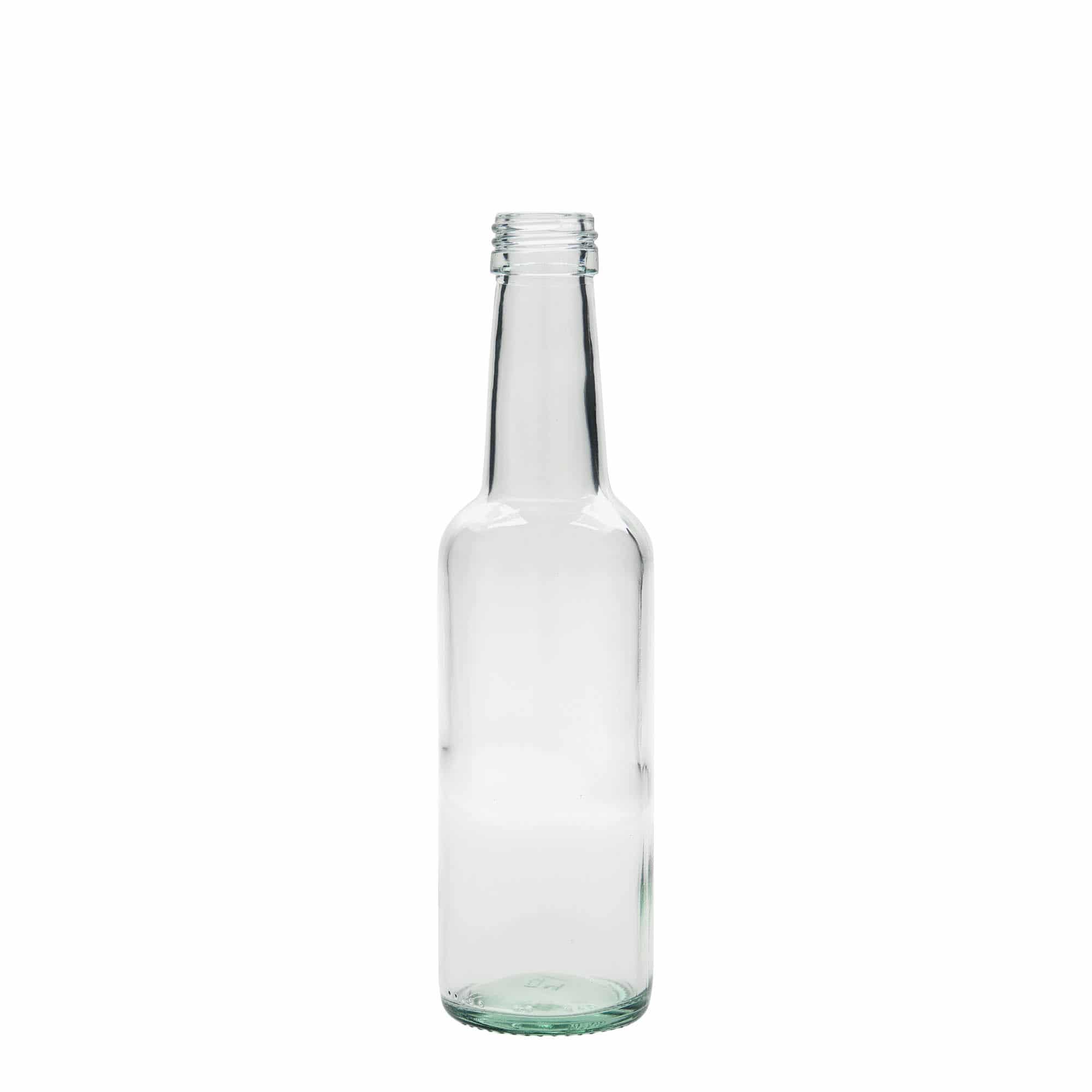 250 ml Glasflasche Geradhals, Mündung: PP 28