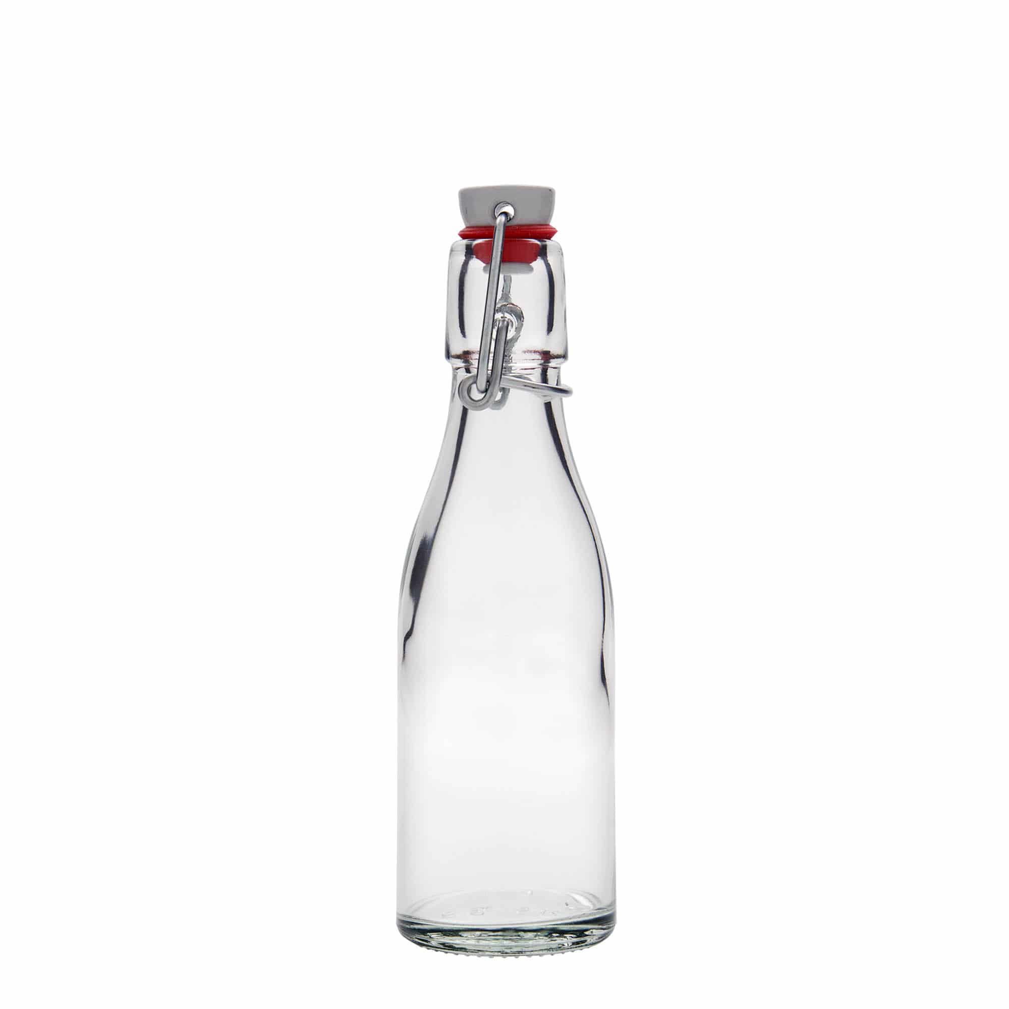 200 ml Glasflasche 'Paul', Mündung: Bügelverschluss