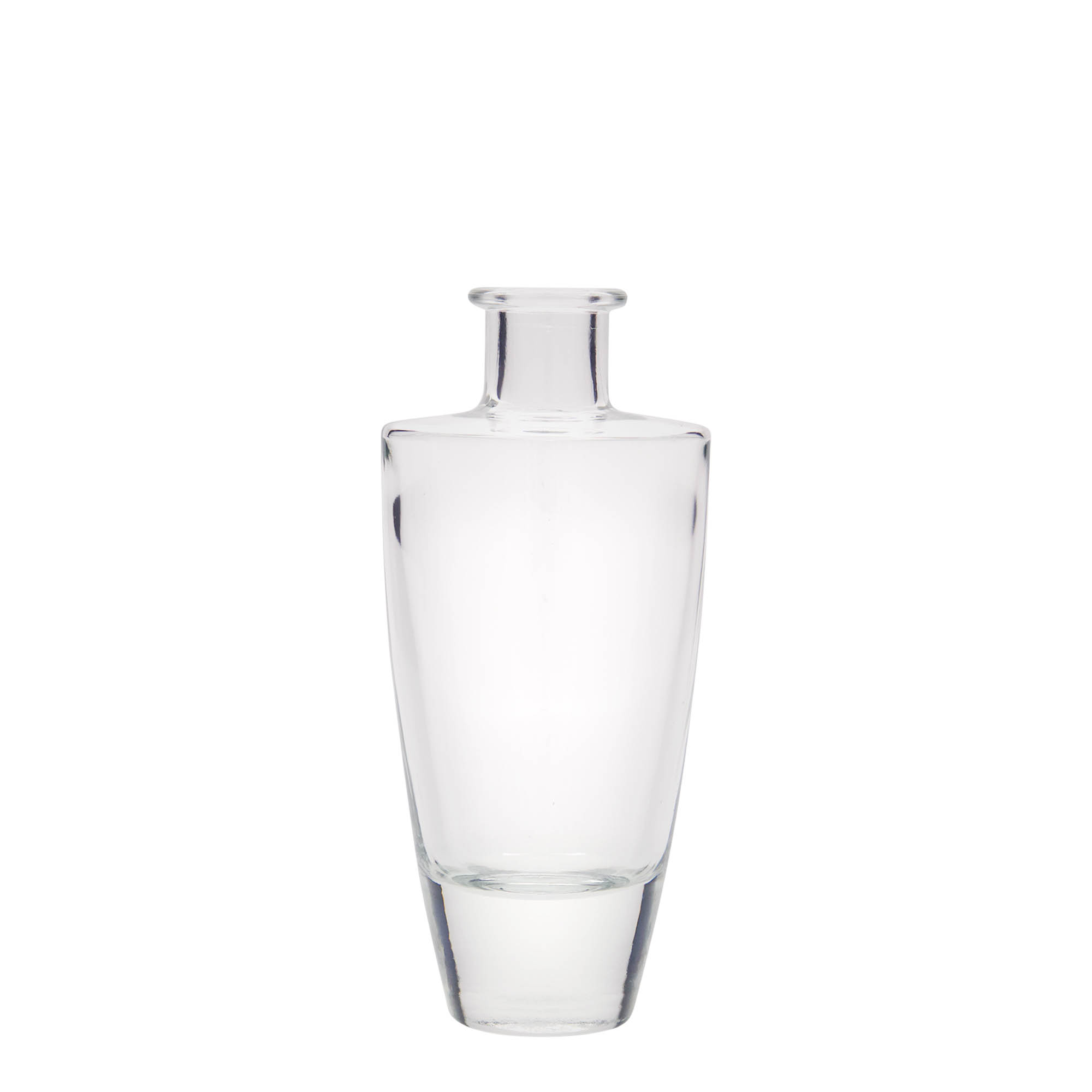 200 ml Glasflasche 'Vanessa', oval, Mündung: Kork