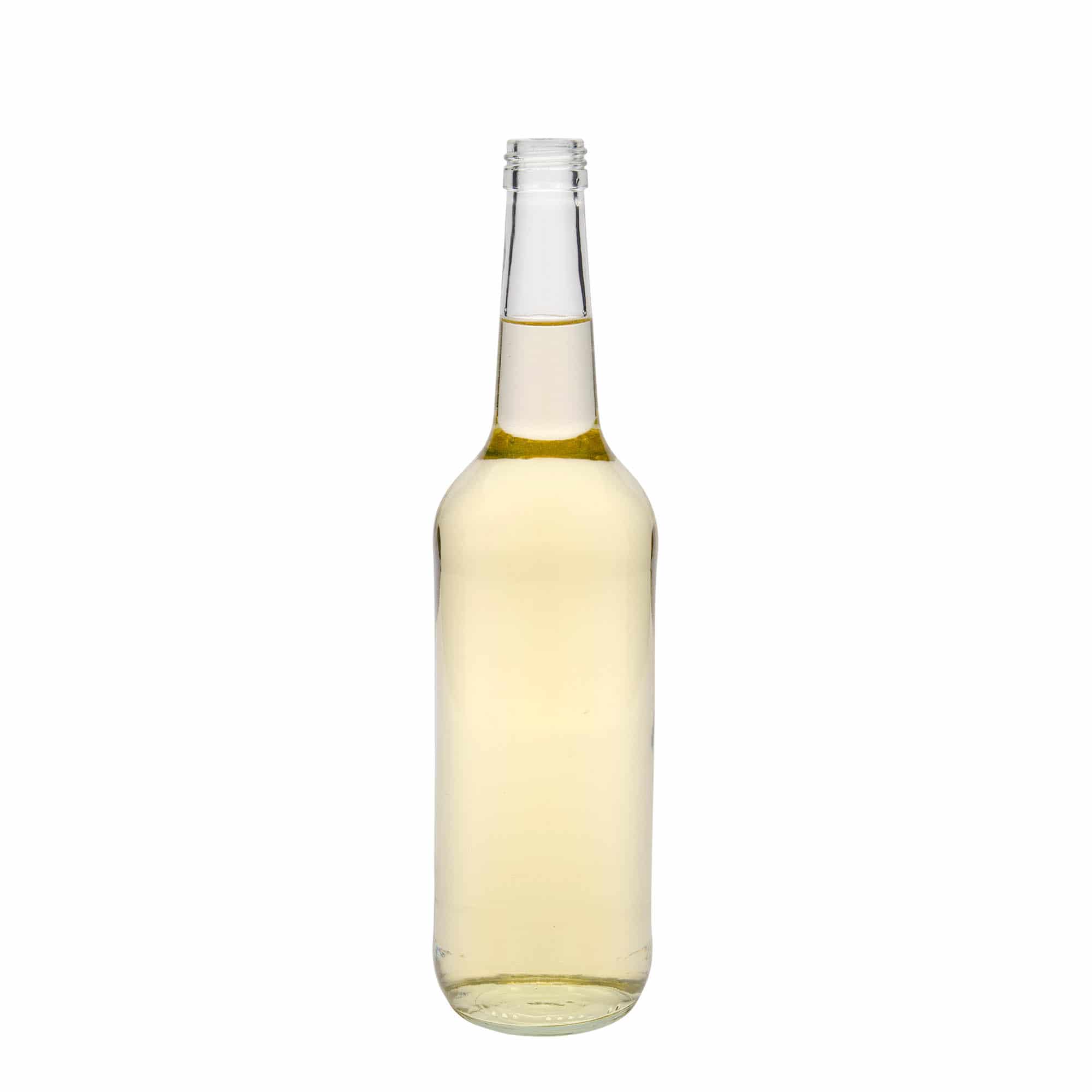 700 ml Glasflasche Geradhals, Mündung: PP 28