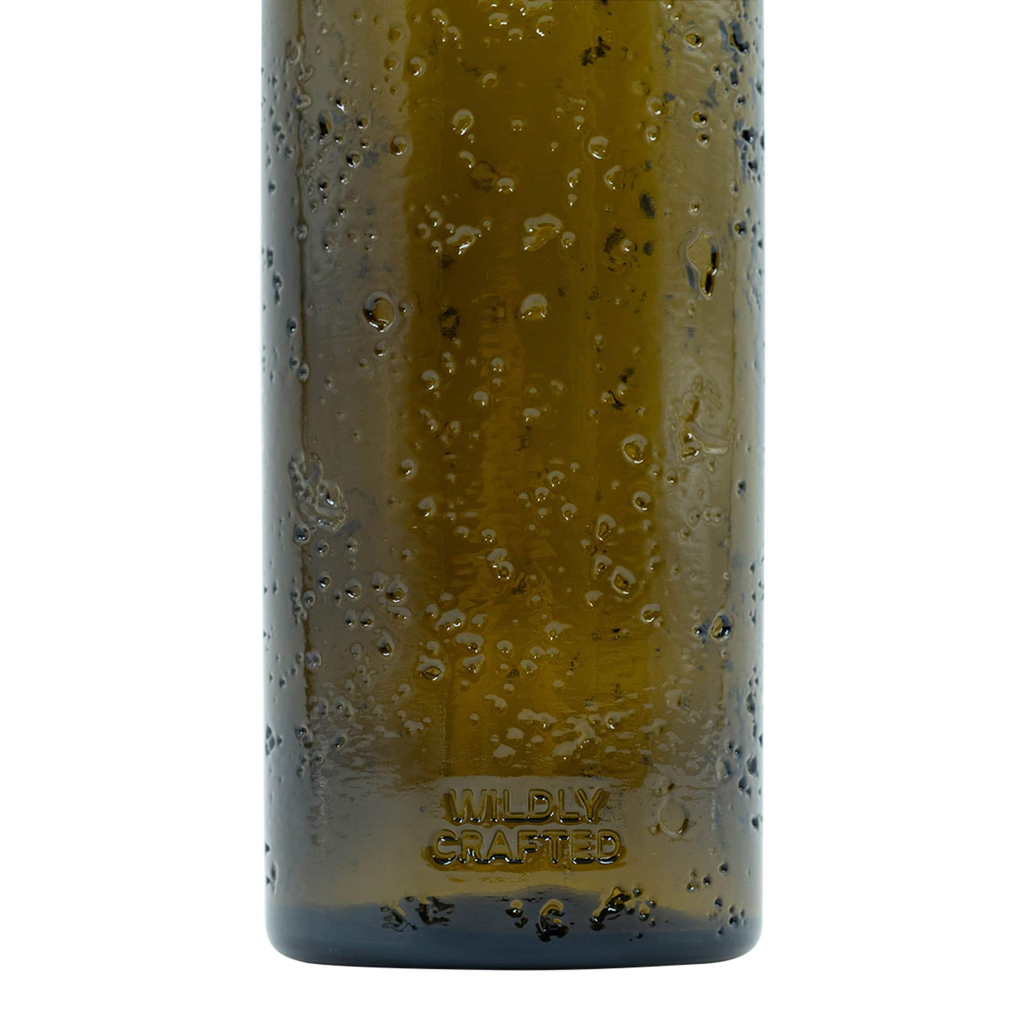 500 ml Wildly Crafted Glasflasche 'Bobber Jr', braun, Mündung: Kork