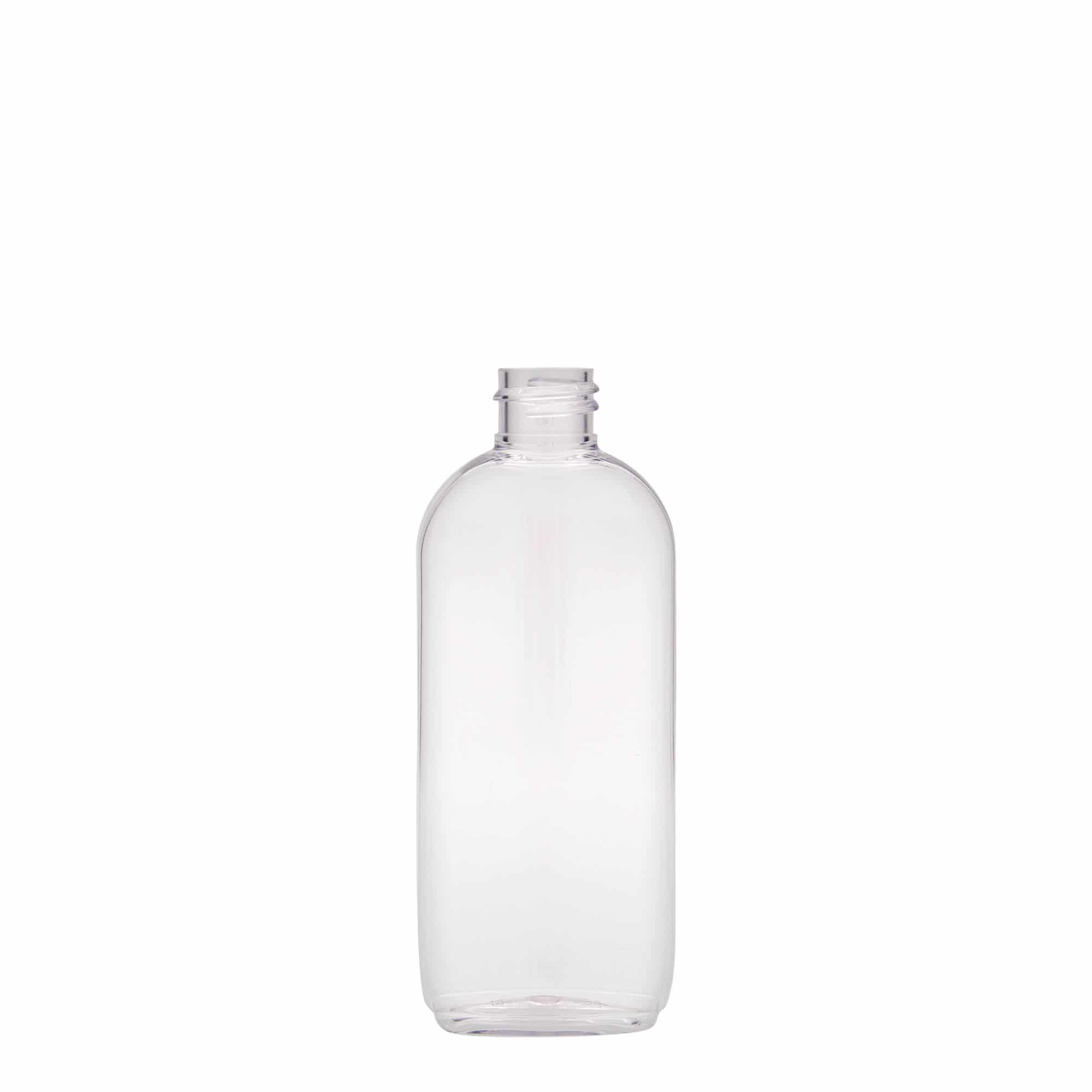 100 ml PET-Flasche 'Iris', oval, Kunststoff, Mündung: GPI 20/410