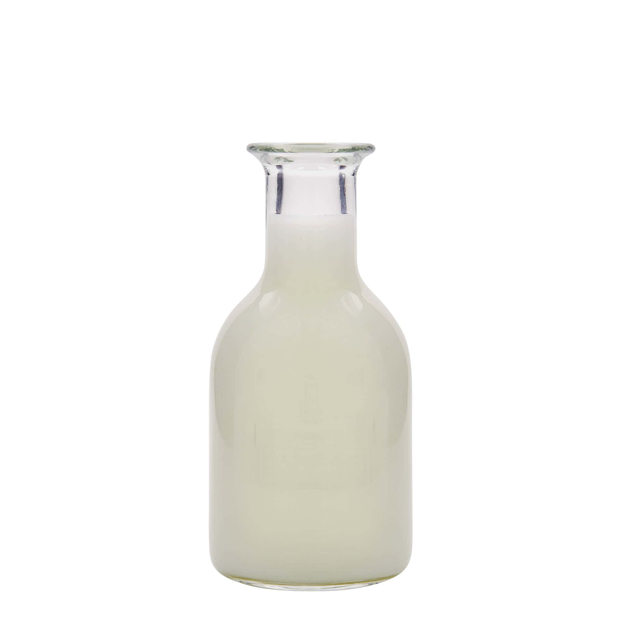 500 ml Glasflasche 'Optima Latte', Mündung: Kork