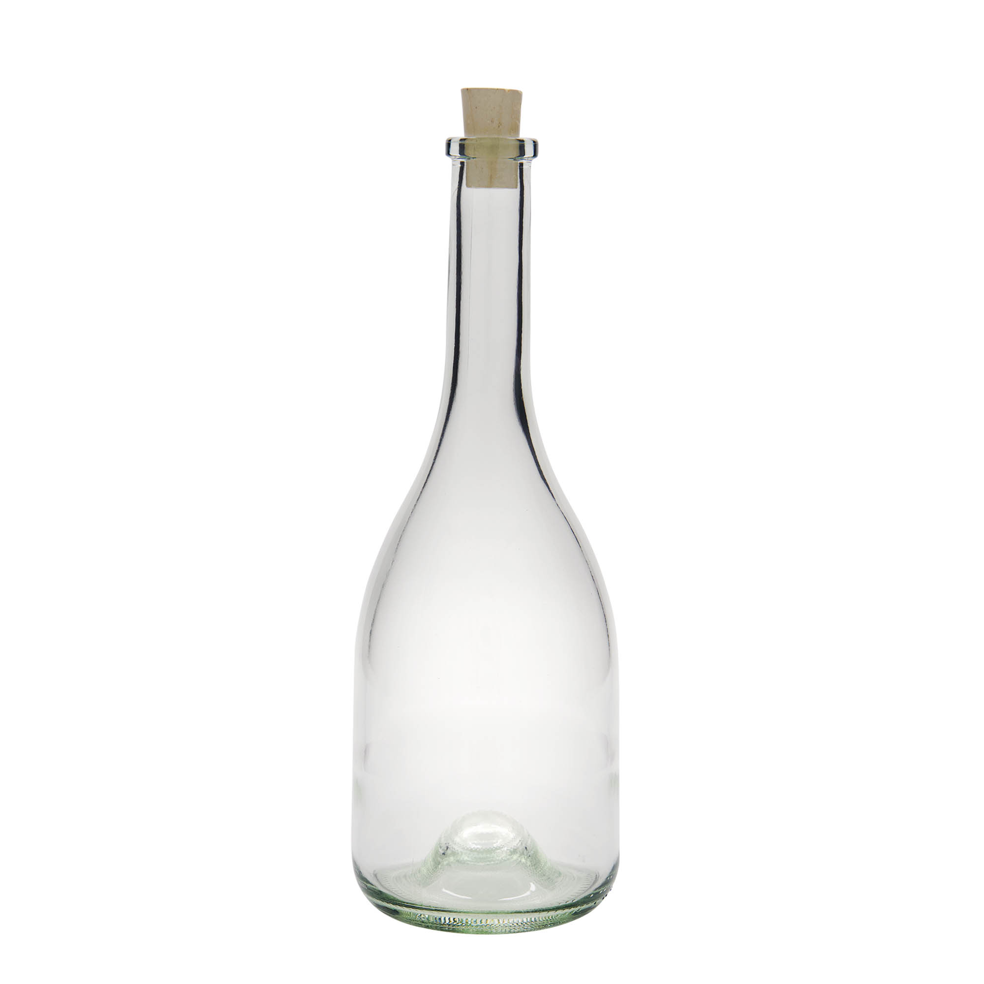 750 ml Glasflasche 'Rustica', Mündung: Kork