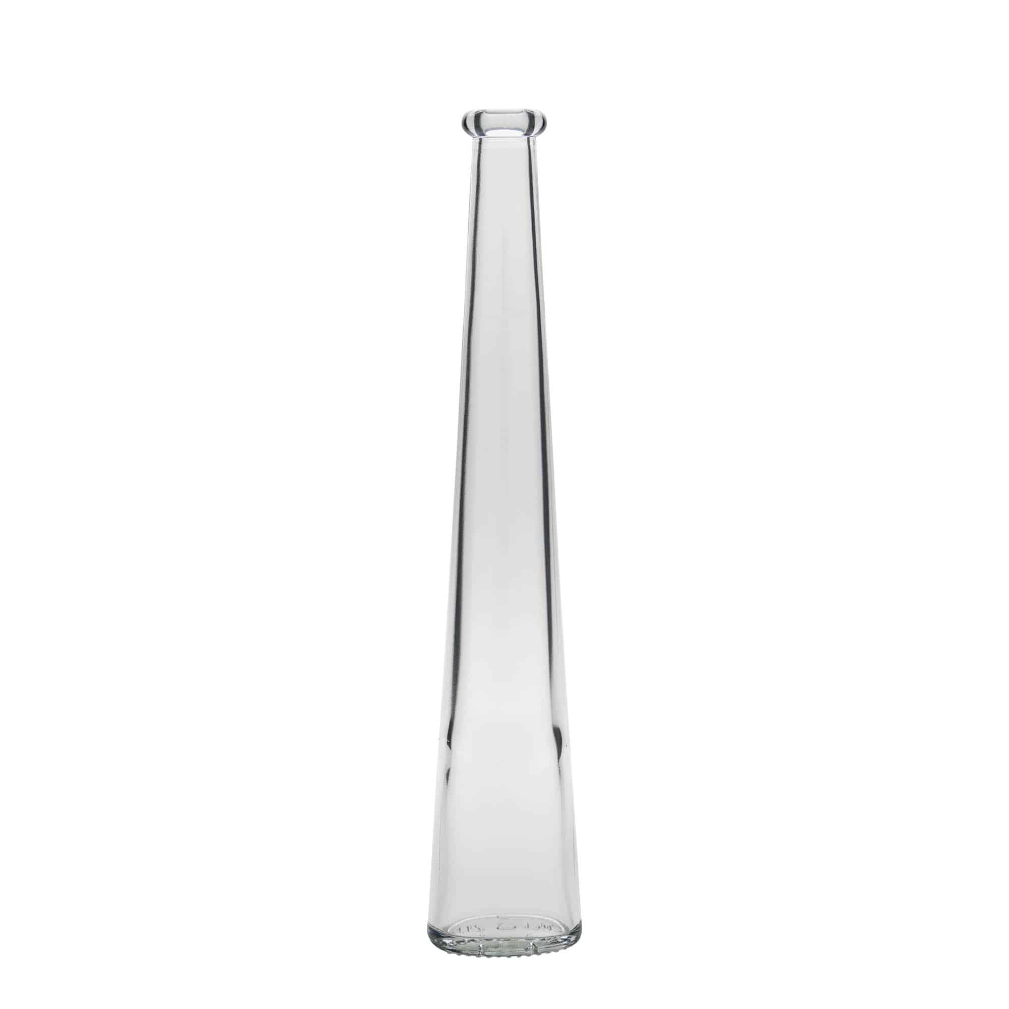 200 ml Glasflasche 'Dama Ovale', oval, Mündung: Kork