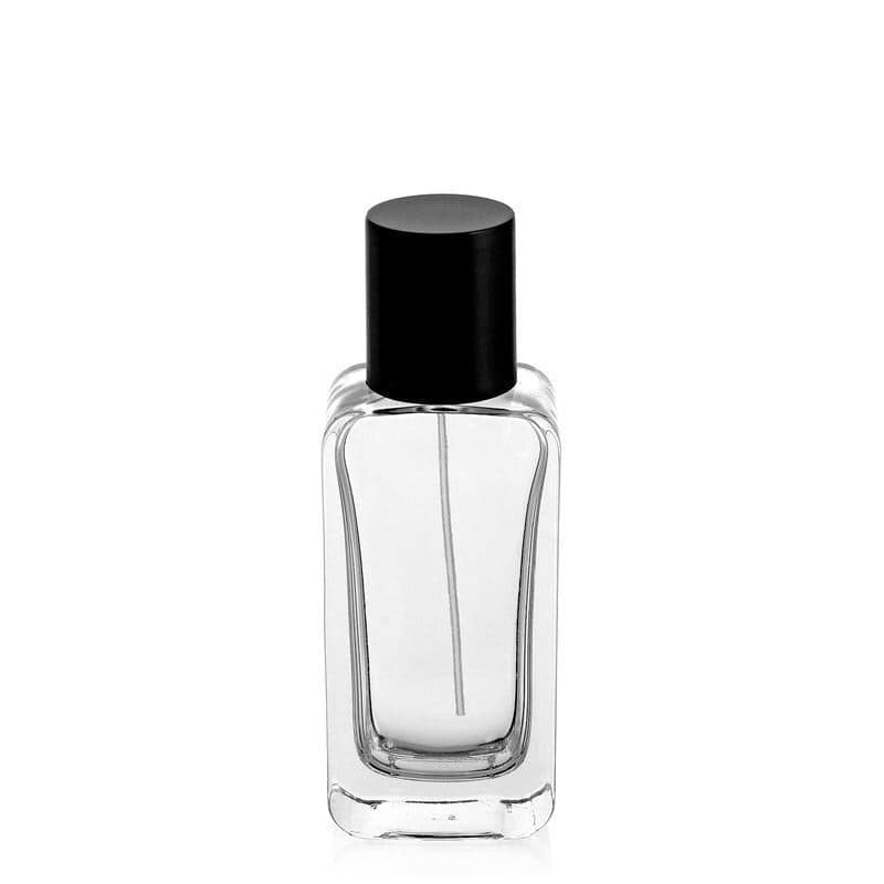 50 ml Glasflakon 'Nizza', rechteckig