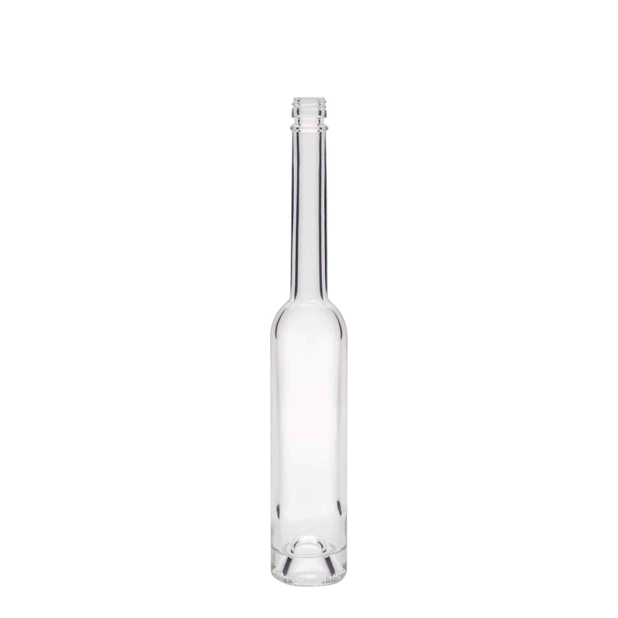 100 ml Glasflasche 'Platina', Mündung: PP 18