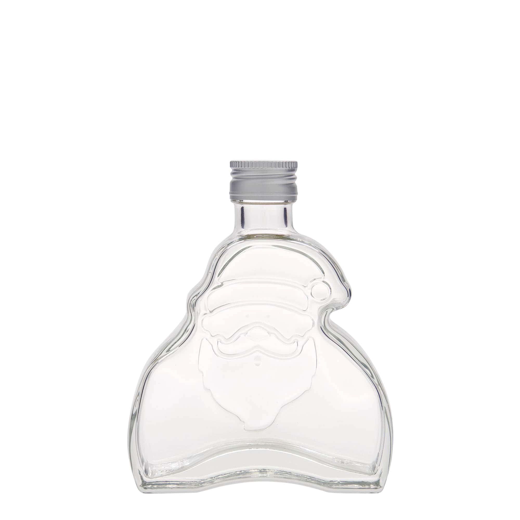 200 ml Glasflasche 'Santa Claus', Mündung: PP 28