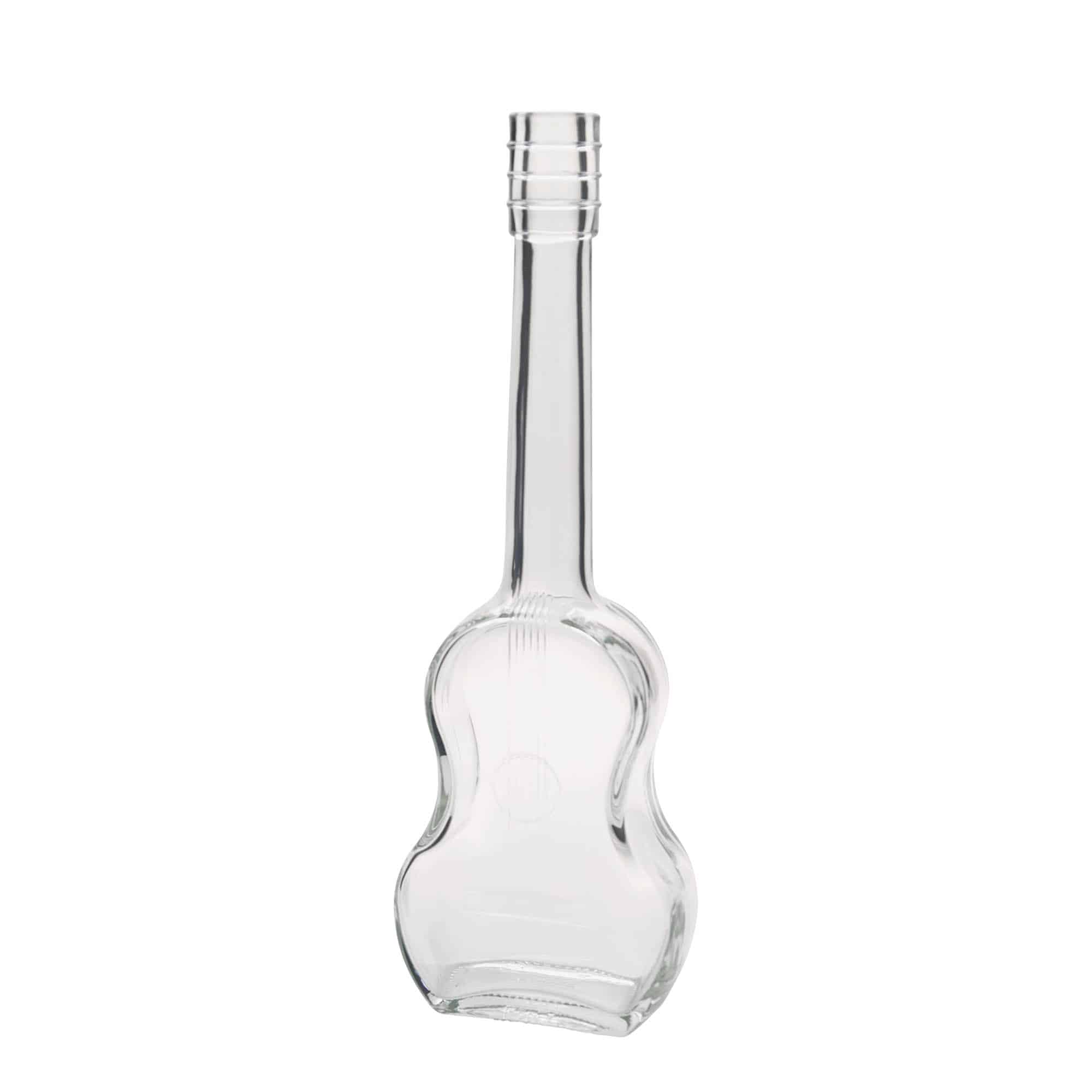 500 ml Glasflasche 'Gitarre', Mündung: Kork