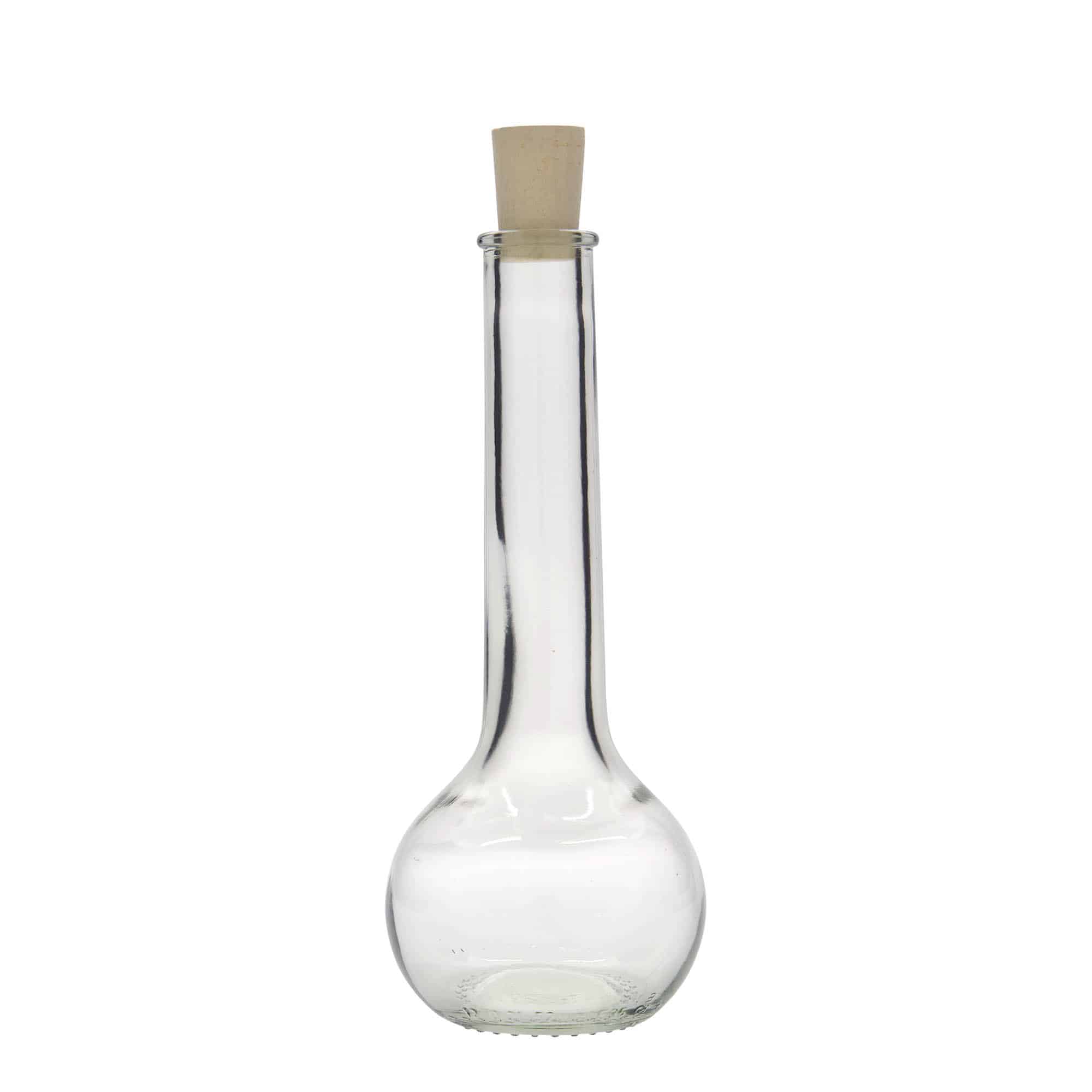 200 ml Glasflasche 'Tulipano', Mündung: Kork